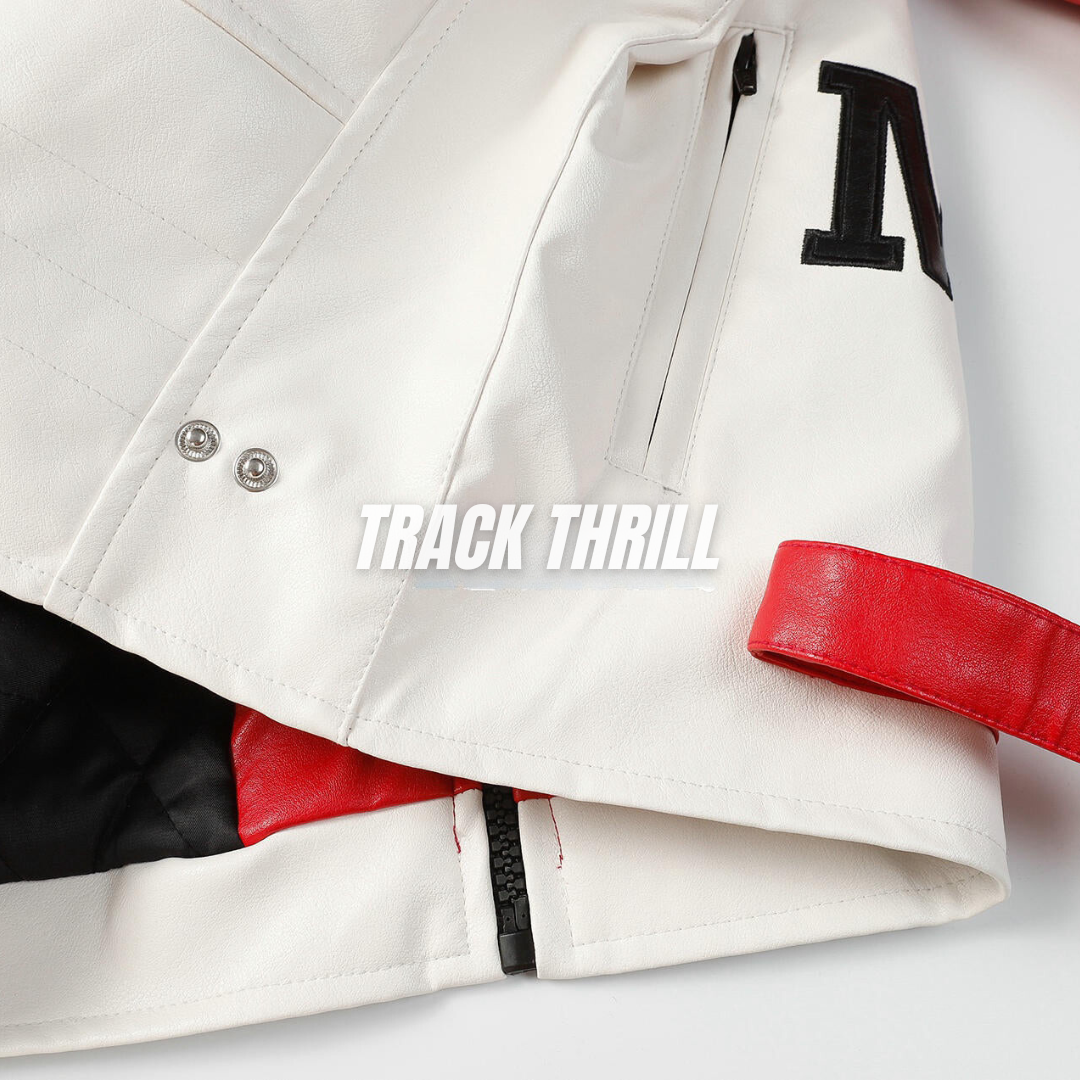 TRACK THRILL™ - KURTKA SKÓRZANA MARLBORO